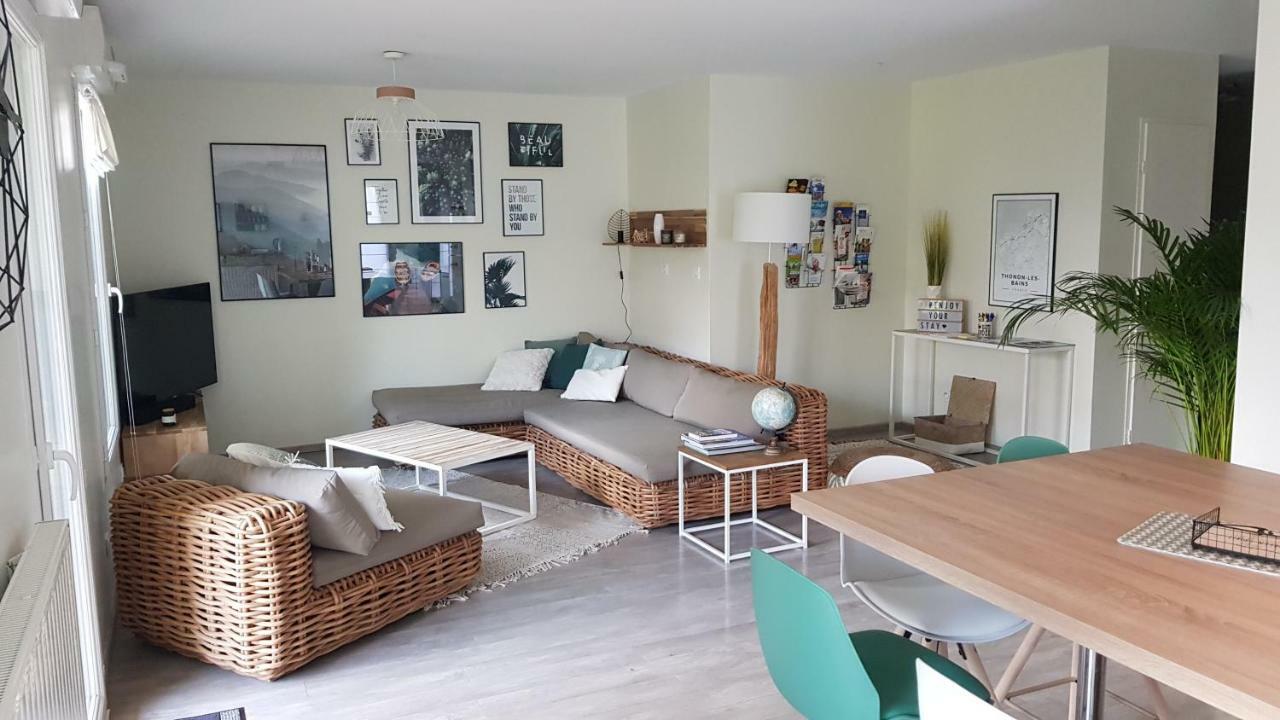 Le coeur du saphir Lejlighed Thonon-les-Bains Eksteriør billede